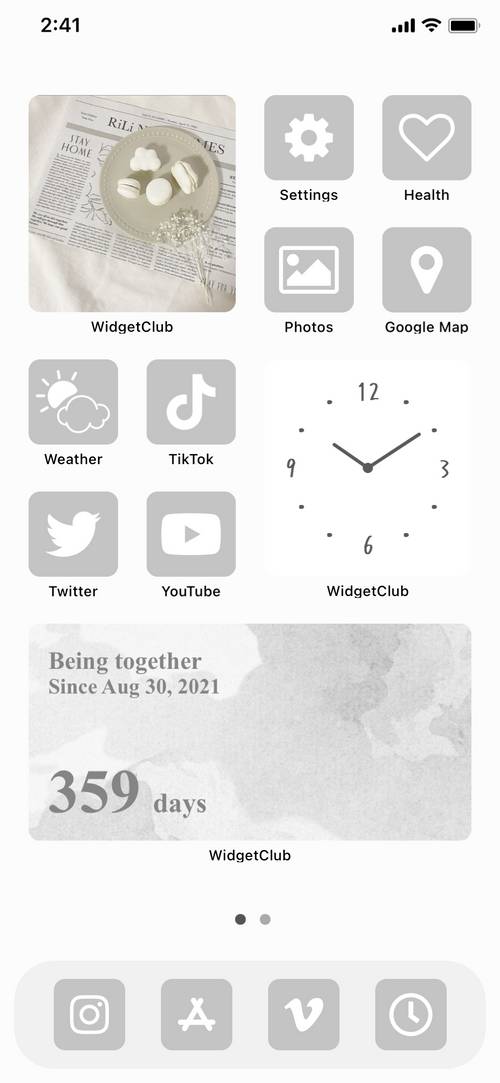 Gray Home Screen ideas[LxdAYbVZ4Lse7t6aXg5m]