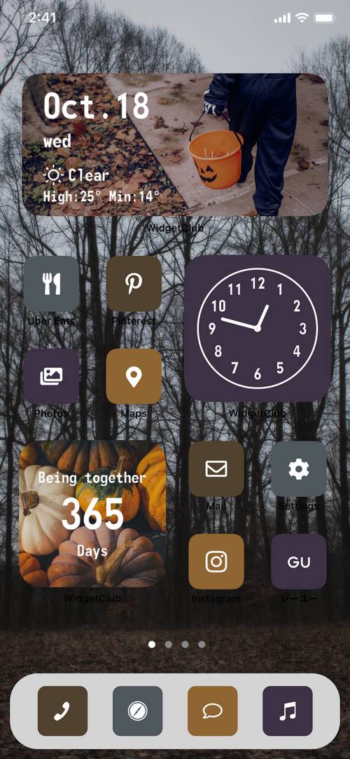 Dark halloween theme Home Screen ideas[DOmG8xZ5sUcyVNwFOUyB]