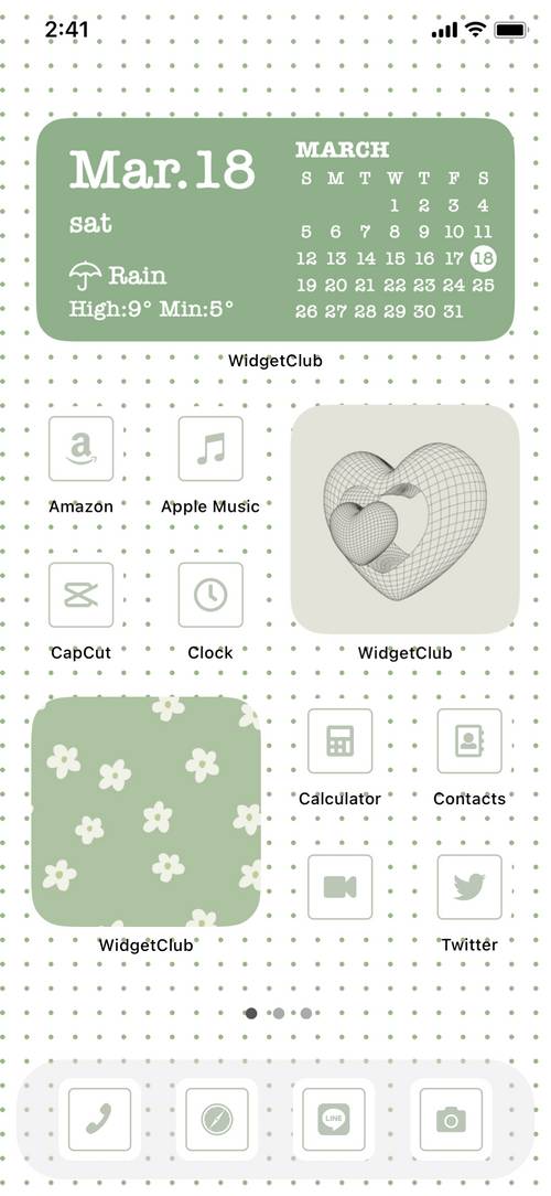 Sage green home screen💚 Home Screen ideas[lUBWsYXfNXUf2TlKIi9F]