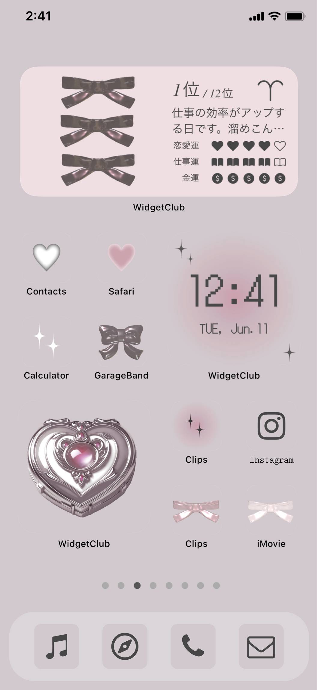 Pink&gray girlyHome Screen ideas[vqxC2oI4yZGdX6wfpJzD]