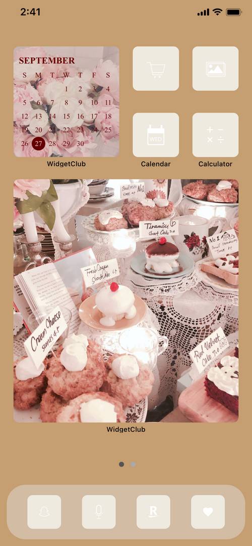 🧁 Home Screen ideas[0zjfpjbm5udhiYjzuYZI]