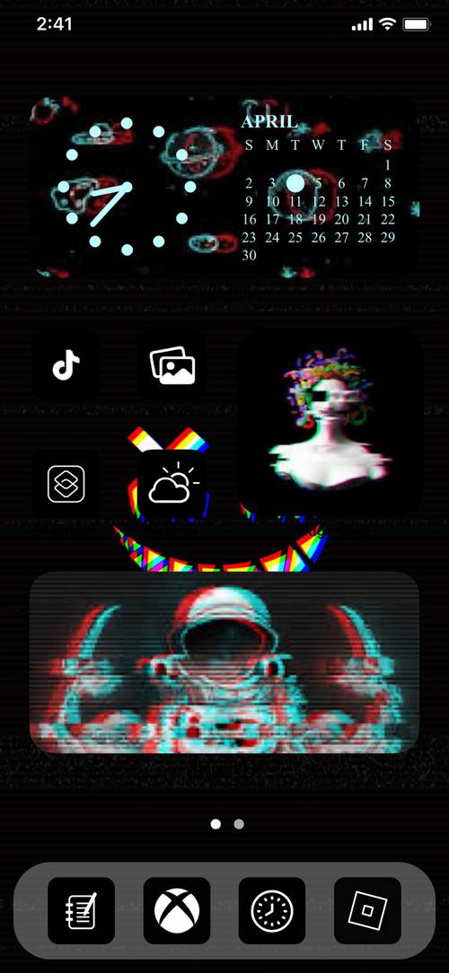 night glitch Home Screen ideas[NRCq2iLsp3S8LolcqlZr]