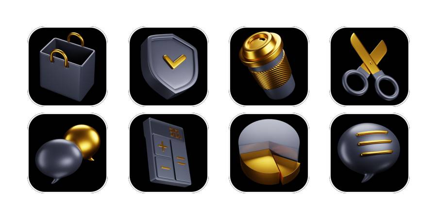 3D app iconpacks App Icon Pack[KqzveSJ761Pu3Z789llt]