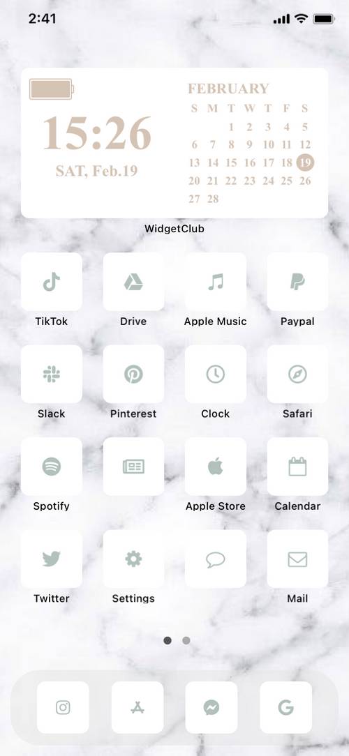 White Home Screen ideas[wkeju4PCMuWkuLSfy7IA]