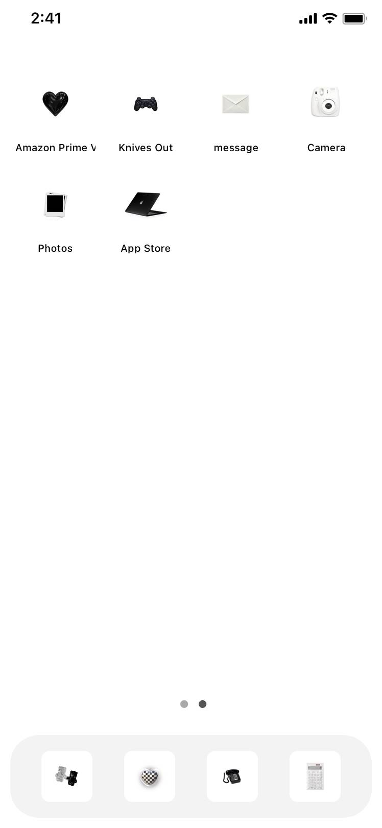 モノクロHome Screen ideas[wdz68Sjmlypu8ENJEOF2]