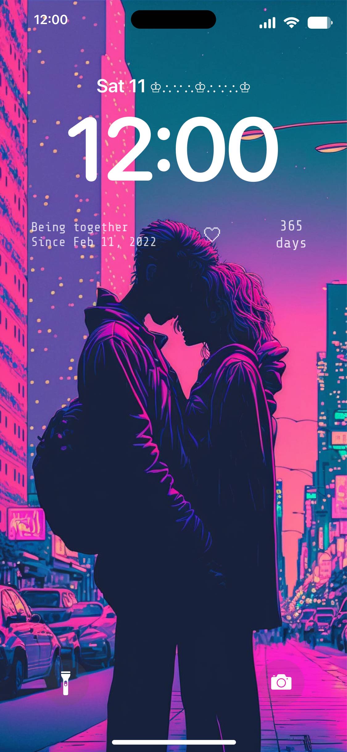 Couples in retro tokyo Lockscreen[2a8cVpxyGawUmQW7Usya]