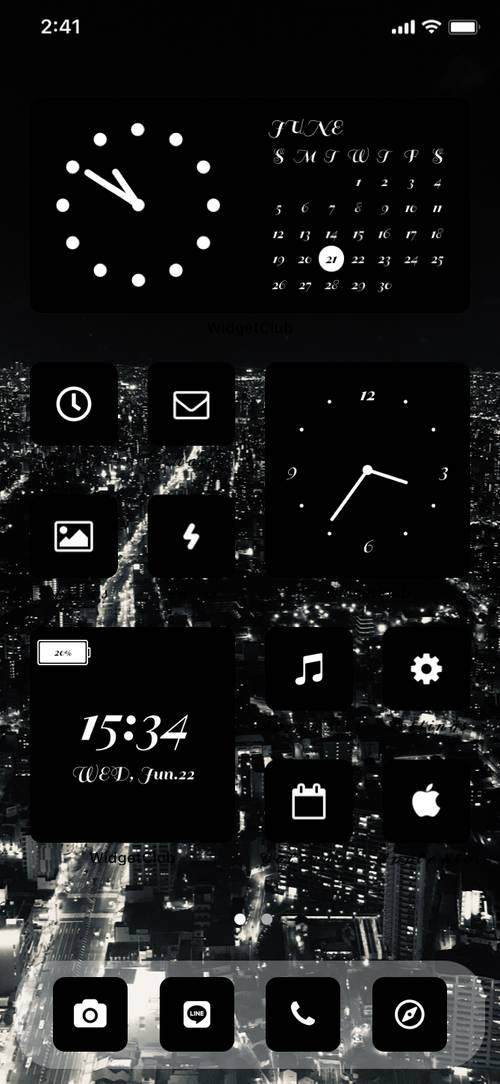 Black Home Screen ideas[oFnamai8w67J6u6lwcek]