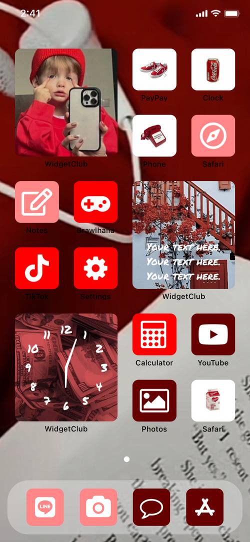 Red Home Screen ideas[VgR9AKMXHRFM6mK9kDPA]