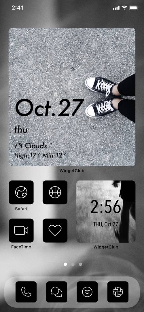 Street gray home screen theme Home Screen ideas[EkkvW1grjKuVB8VvdyAw]