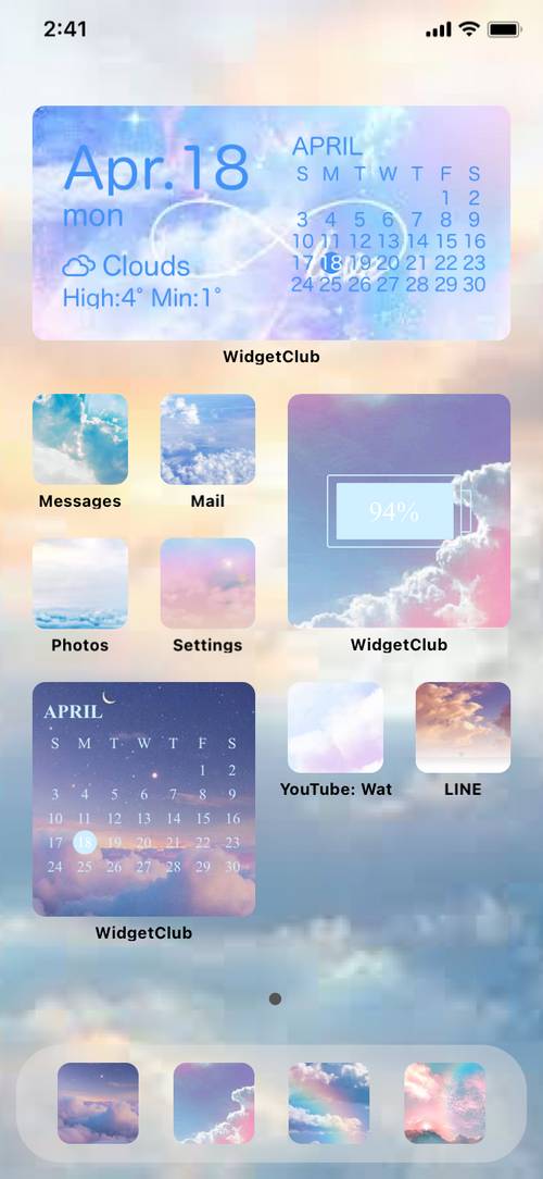 Light blue Home Screen ideas[zfWdQGzigLcL43QeWvcE]