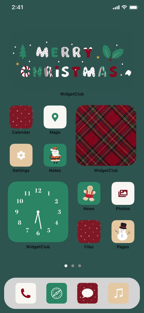 Christmas theme Home Screen ideas[SKGeAcku8hKWkvQ0cRsZ]