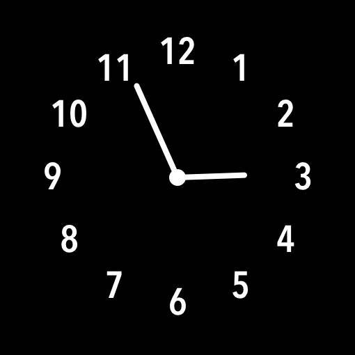 Black Clock Widget ideas[templates_Q91o4LyzsSKFsKvg4RAg_C0926DC1-3505-47AD-A0D9-E5F06A3E9F43]