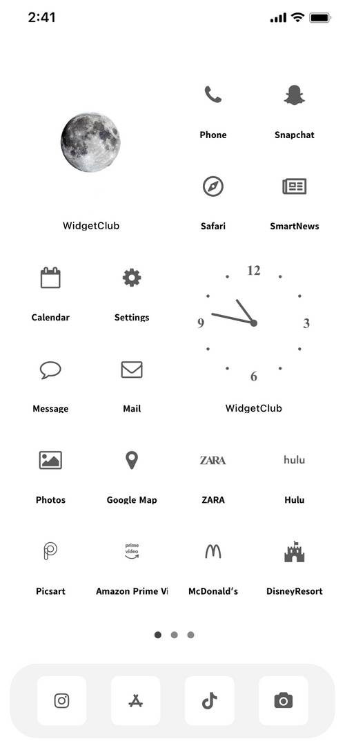 Simple Home Screen ideas[gWzYrkluaRZyIM4IgbSw]