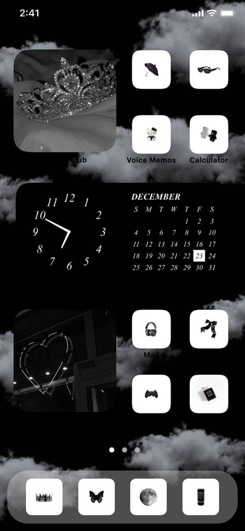 Black Home Screen ideas[Hi45AliD5AG93K5gAiLM]