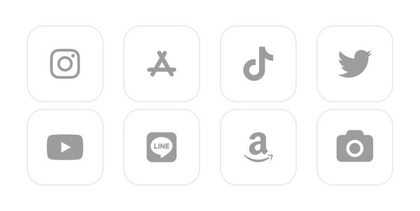 シンプル App Icon Pack[h17noTd7wZtOGfEq3oi3]