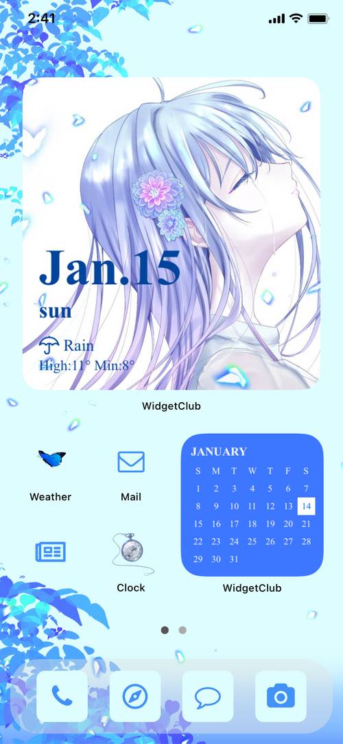 blue x fragile anime illustration Home Screen ideas[UIi3XMhDtBzwEzlVjLNt]