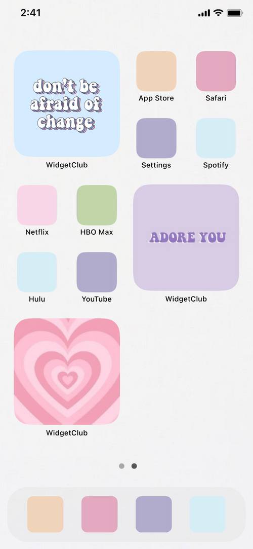 CUTE AND COLORFULL Home Screen ideas[2BvVXbH2OUS9kURfq74D]