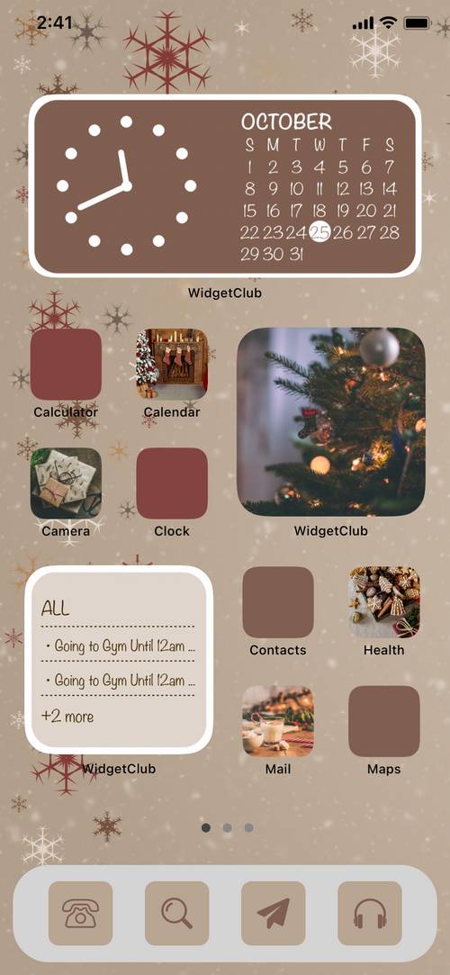 christmas × brown Home Screen ideas[pCSDZKGbu8o0bx9mRopz]