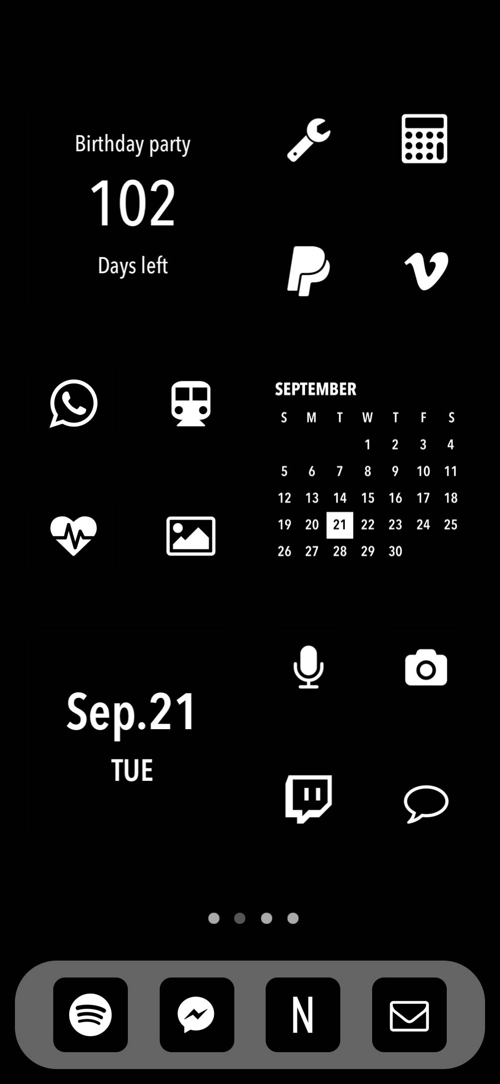 Black slim templateHome Screen ideas[ueQUQDDOhKJPxtXZPrFd]