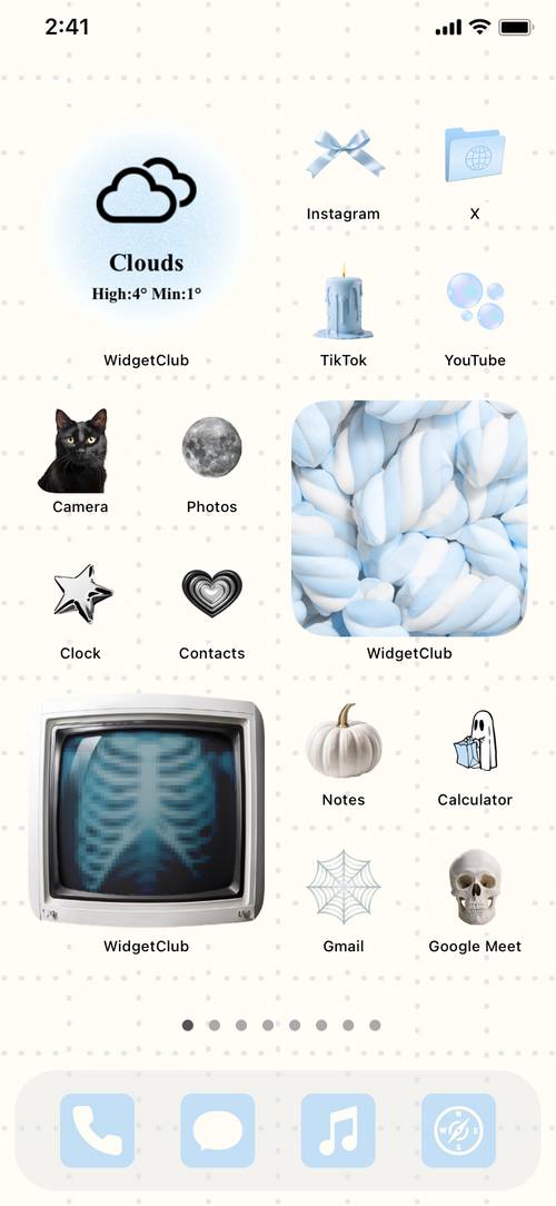 Pastel Halloween Home Screen ideas[0CdbMEdXWygV7TFidor6]