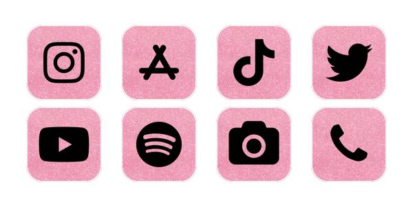 Pink Glitter app icon #1 App Icon Pack[fZTw49kDz7vetpsZjYVO]