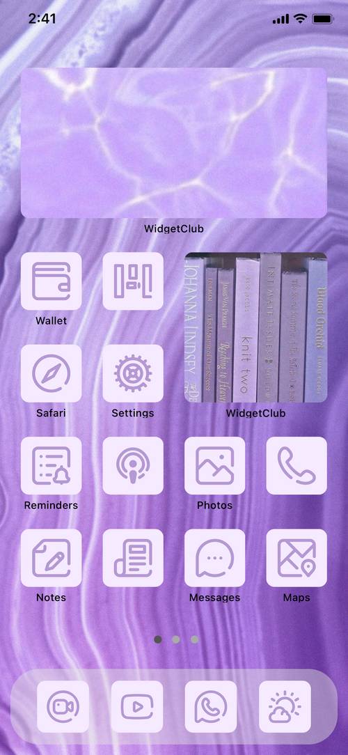 Purple Home Screen ideas[uQv4BUQZLoP2ql2hMPph]