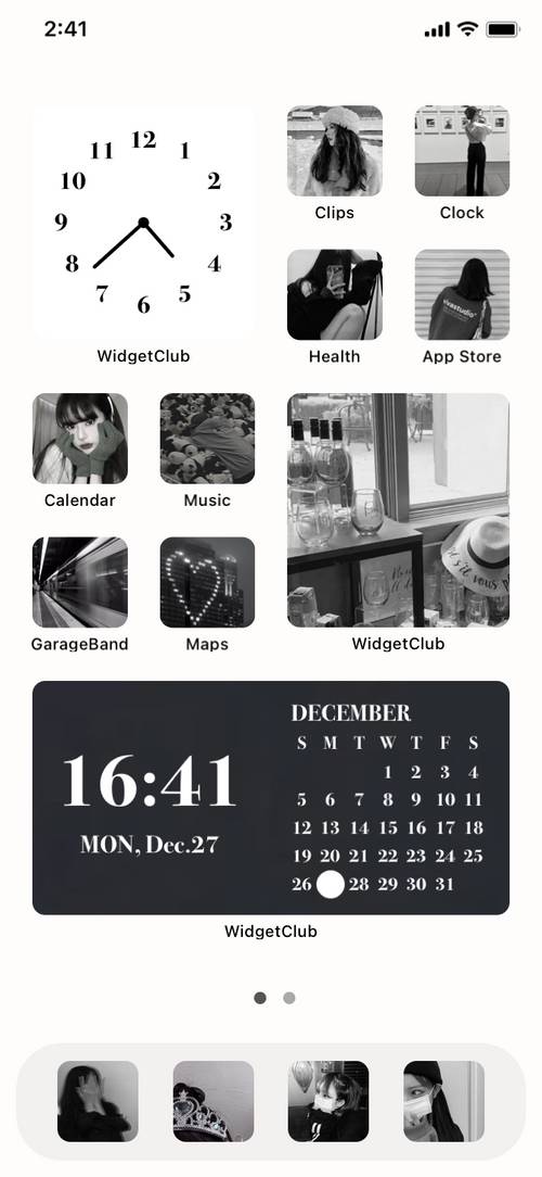 Black and White Home Screen ideas[jTFdvv7lkG1lgQ2pYRfb]