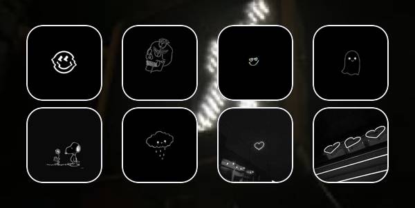 Black App Icon Pack[OmvZJG1bUGObFniqRtE1]