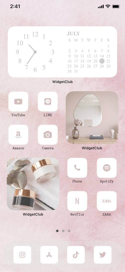 Pastel pink aesthetic theme Home Screen ideas[FpM83anWFBX4RlNPzAvS]