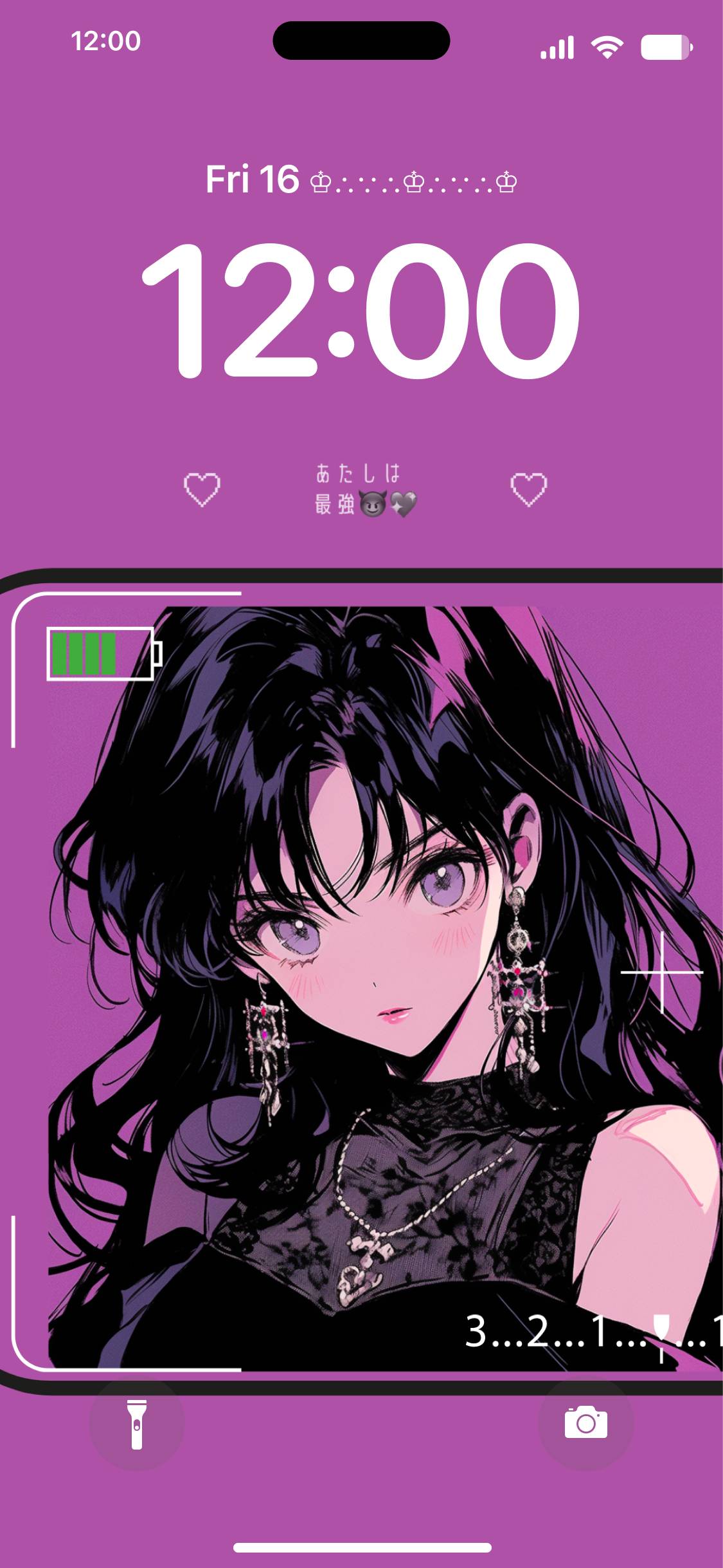 Purple anime shooting Lockscreen[CTnN5jGXXeBdTiFihvvE]