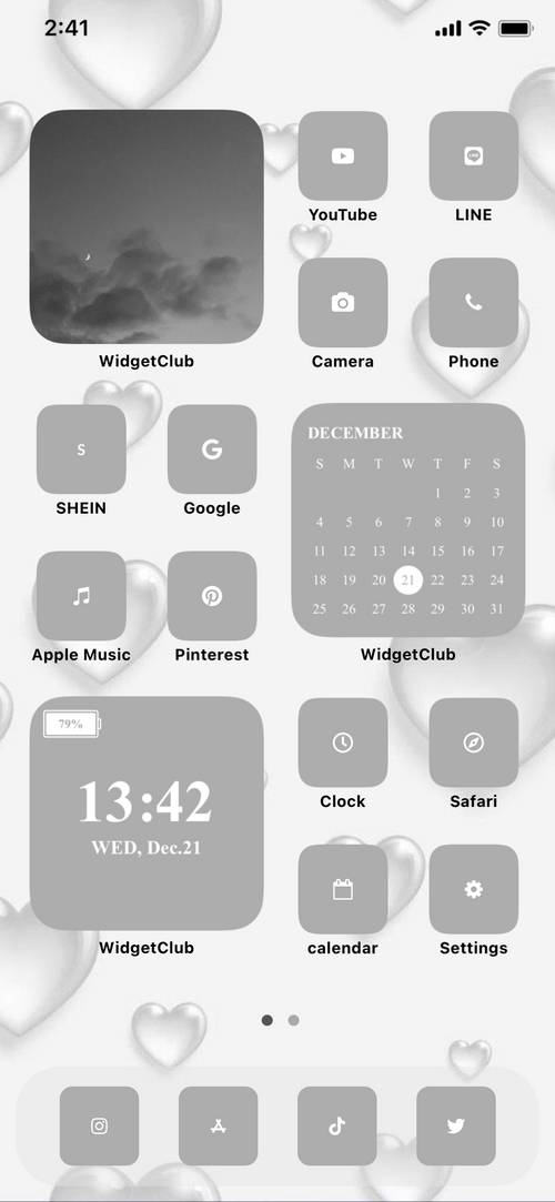 Gray Home Screen ideas[pmxhfCI2aE6ydQ207MY6]