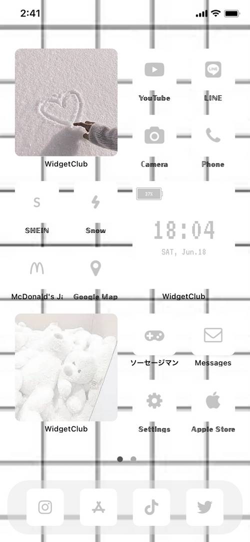 White Home Screen ideas[czaZdVefxlgWWYs8OKud]