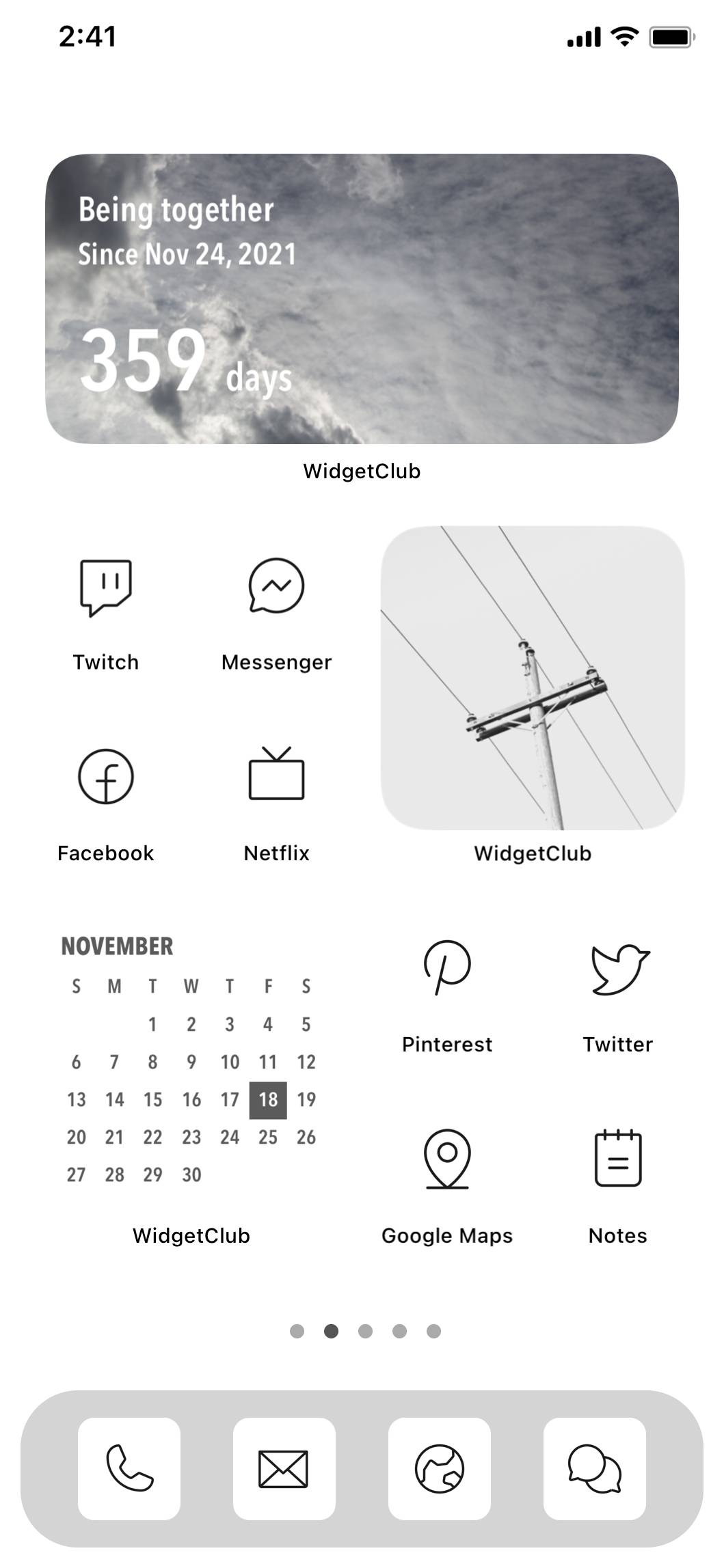 Grey x simple home screen themeHome Screen ideas[Qw7Gv6uRg7BD44WW9tIF]